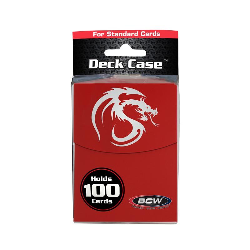 BCW Deck Case - Large - Red EACH