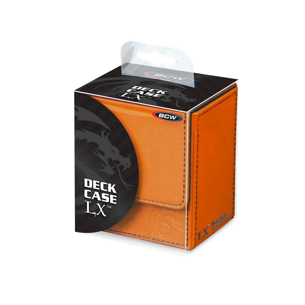 BCW Deck Case - LX - Orange EACH