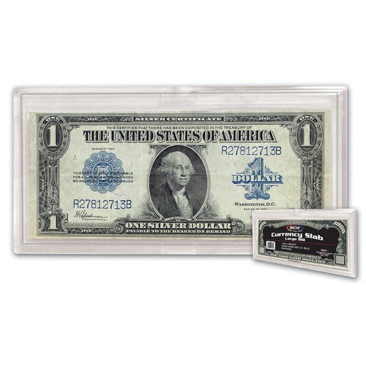 BCW Deluxe Currency Slab - Large Bill EACH