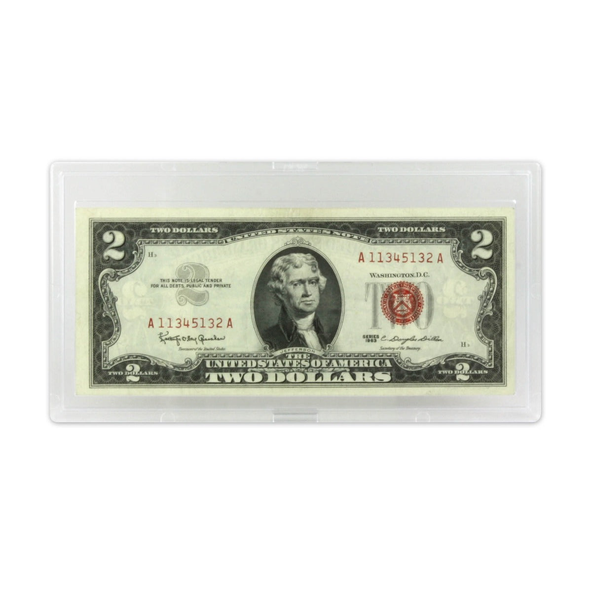 BCW Deluxe Currency Slab - Regular Bill EACH