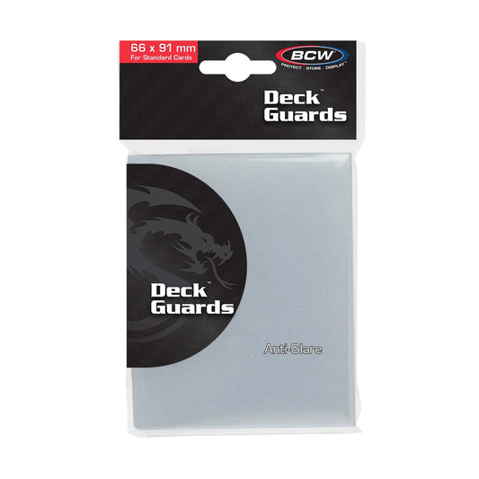 BCW Deck Guards - Clear - Anti-Glare PACK