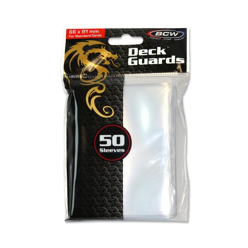 BCW Deck Guards - Clear PACK