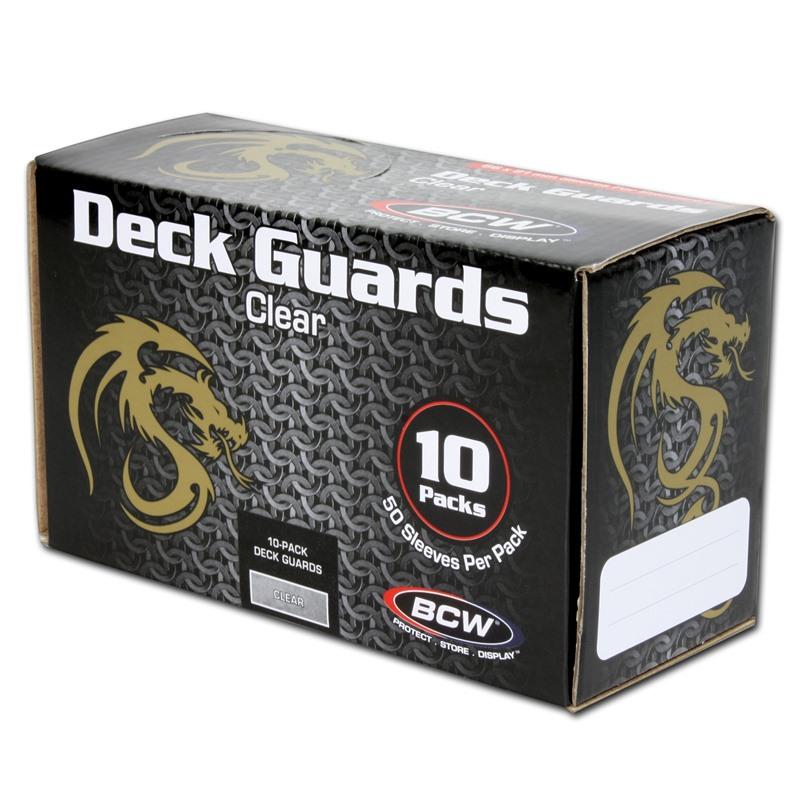 BCW Deck Guards - Clear PACK