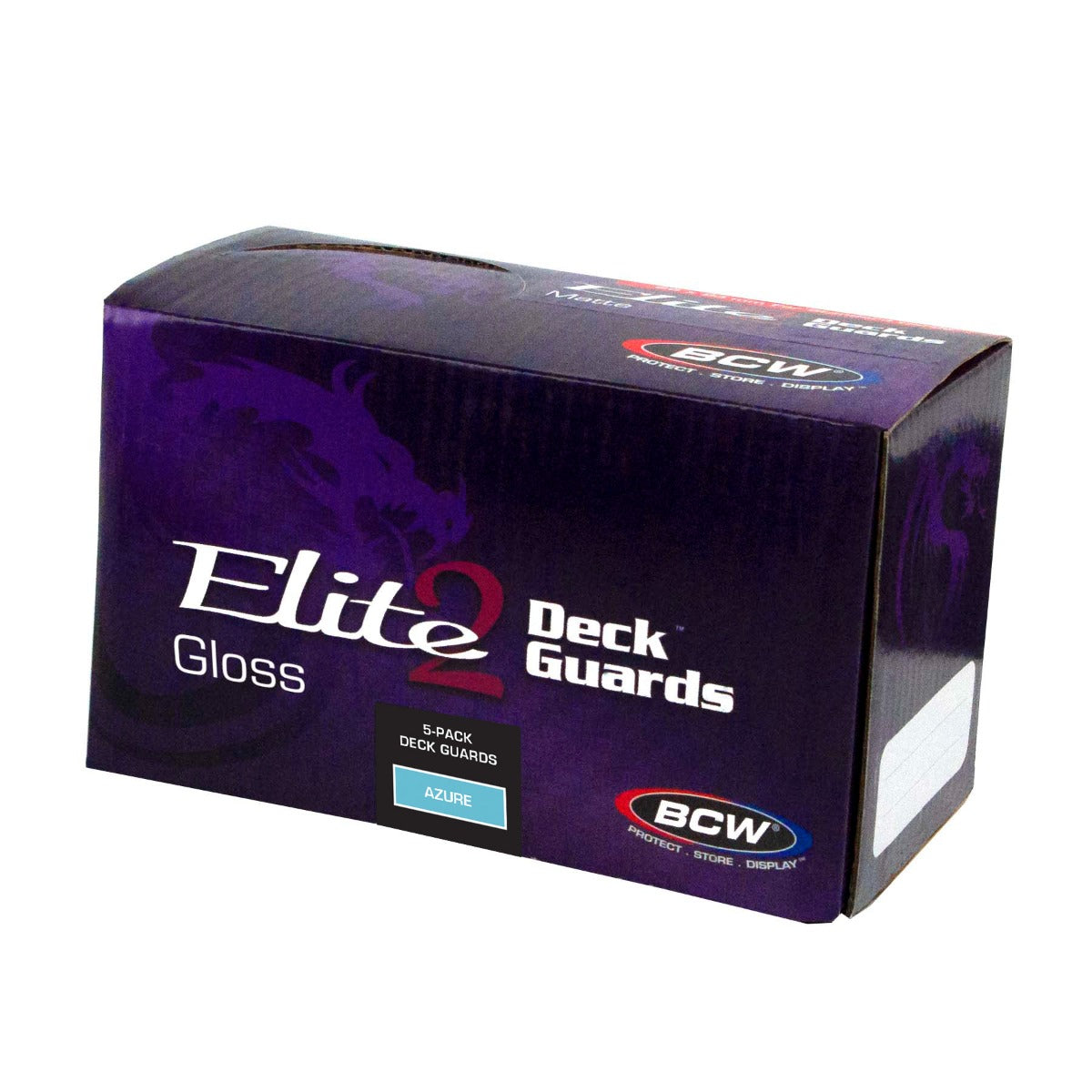 BCW Deck Guard - Elite2 - Azure PACK