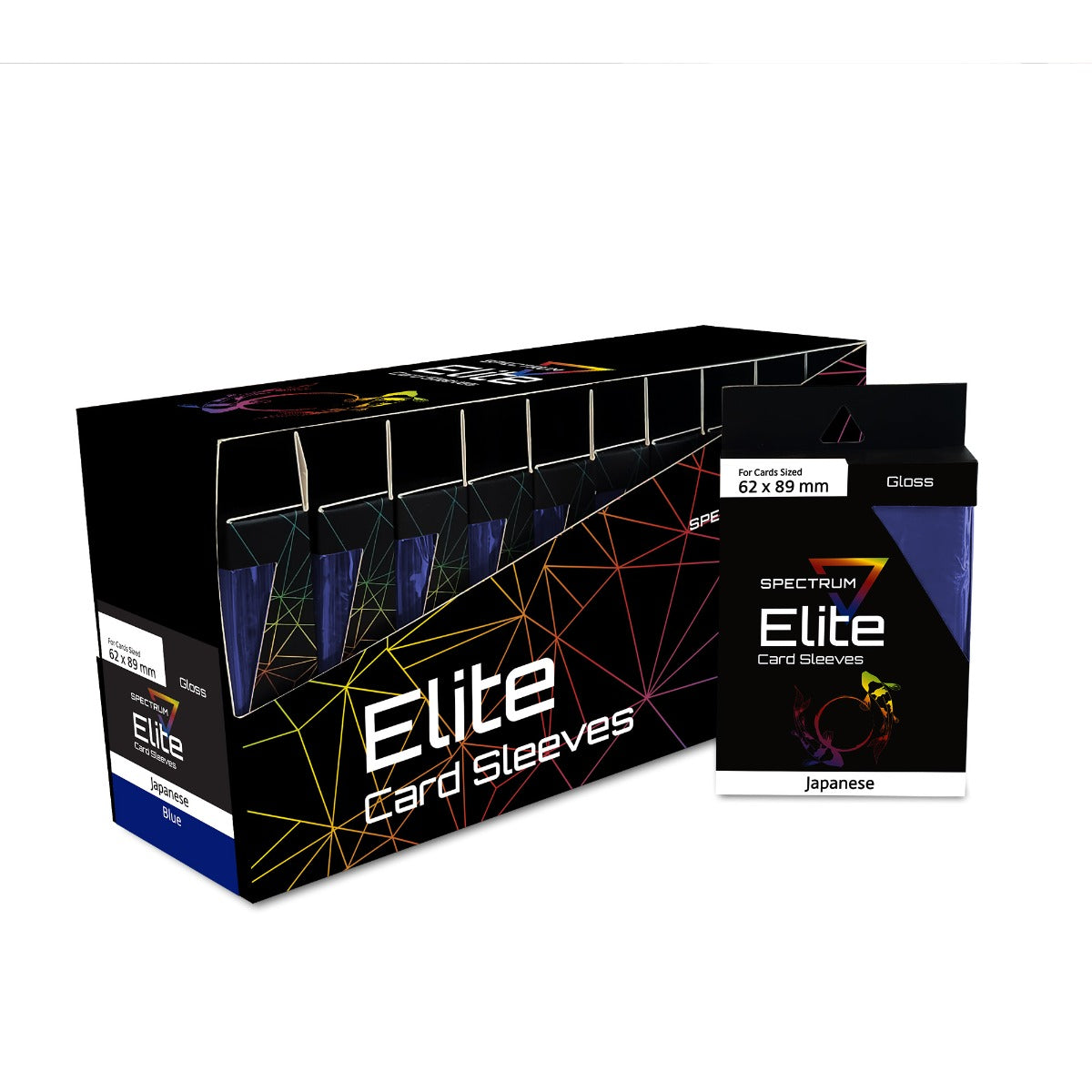 BCW Elite Card Sleeves - Small - Blue PACK