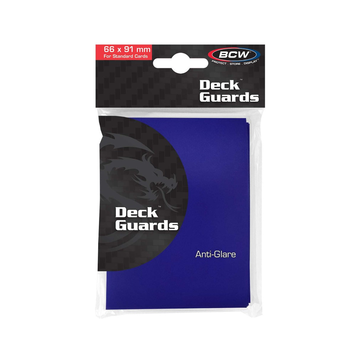 BCW Deck Guard - Double Matte - Blue PACK