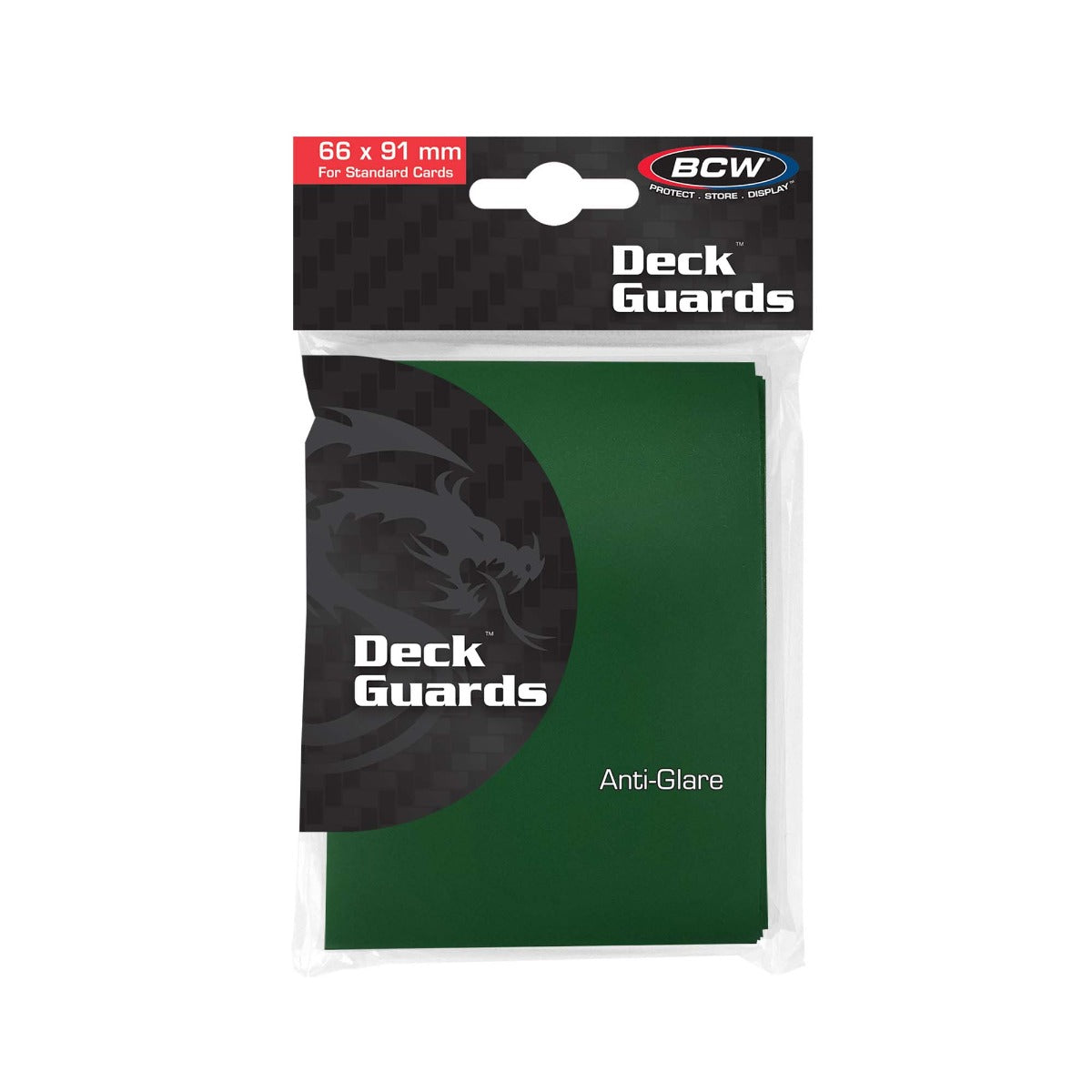 BCW Deck Guard - Double Matte - Green PACK