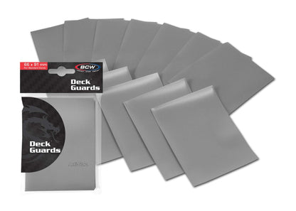 BCW Deck Guard - Double Matte - Gray PACK