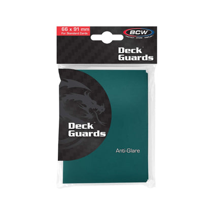 BCW Deck Guard - Double Matte - Teal PACK