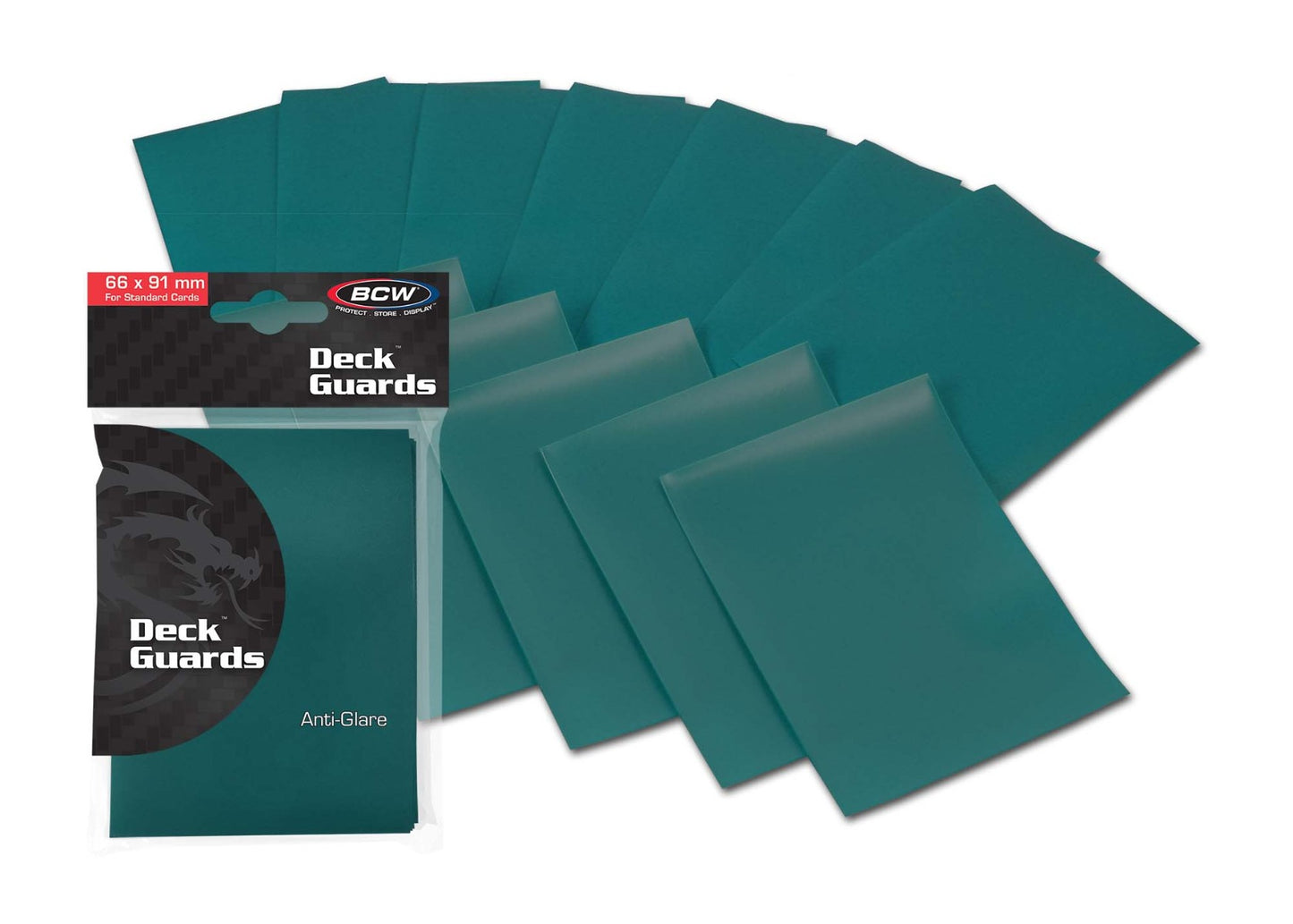 BCW Deck Guard - Double Matte - Teal PACK