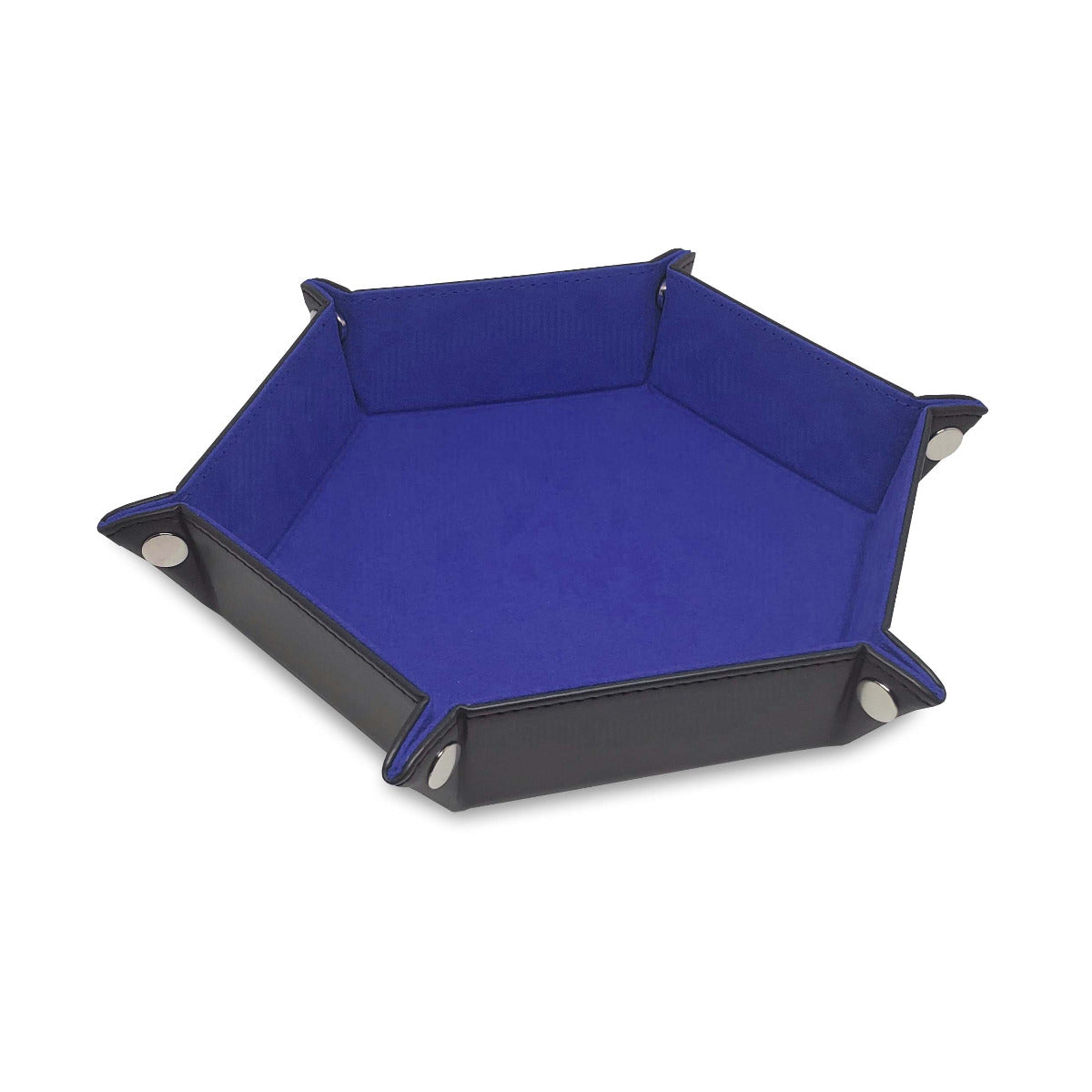 BCW Hexagon Dice Tray- Blue EACH