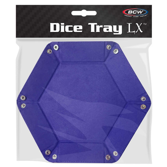 BCW Hexagon Dice Tray- Blue EACH