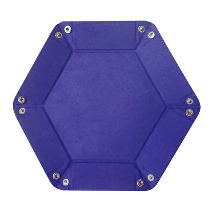 BCW Hexagon Dice Tray- Blue EACH