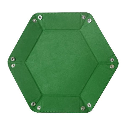 BCW Hexagon Dice Tray- Grass