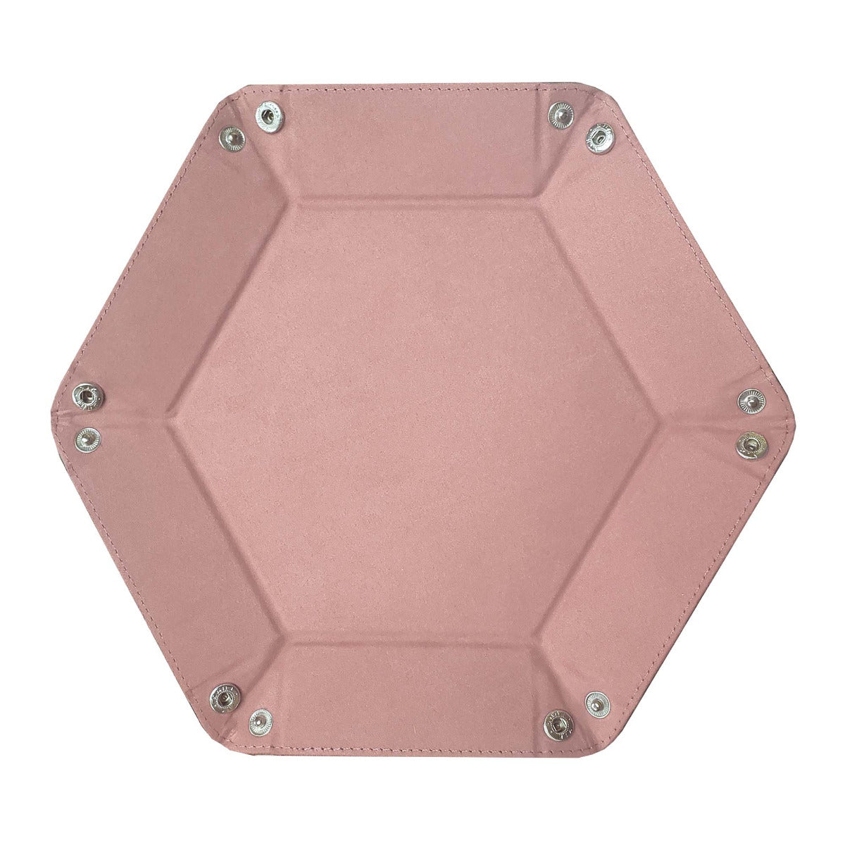 BCW Hexagon Dice Tray- Pink EACH