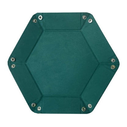 BCW Hexagon Dice Tray- Teal EACH