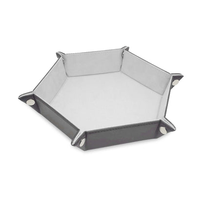 BCW Hexagon Dice Tray- White EACH