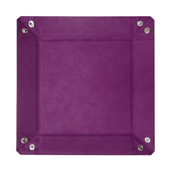 BCW Square Dice Tray - Plum