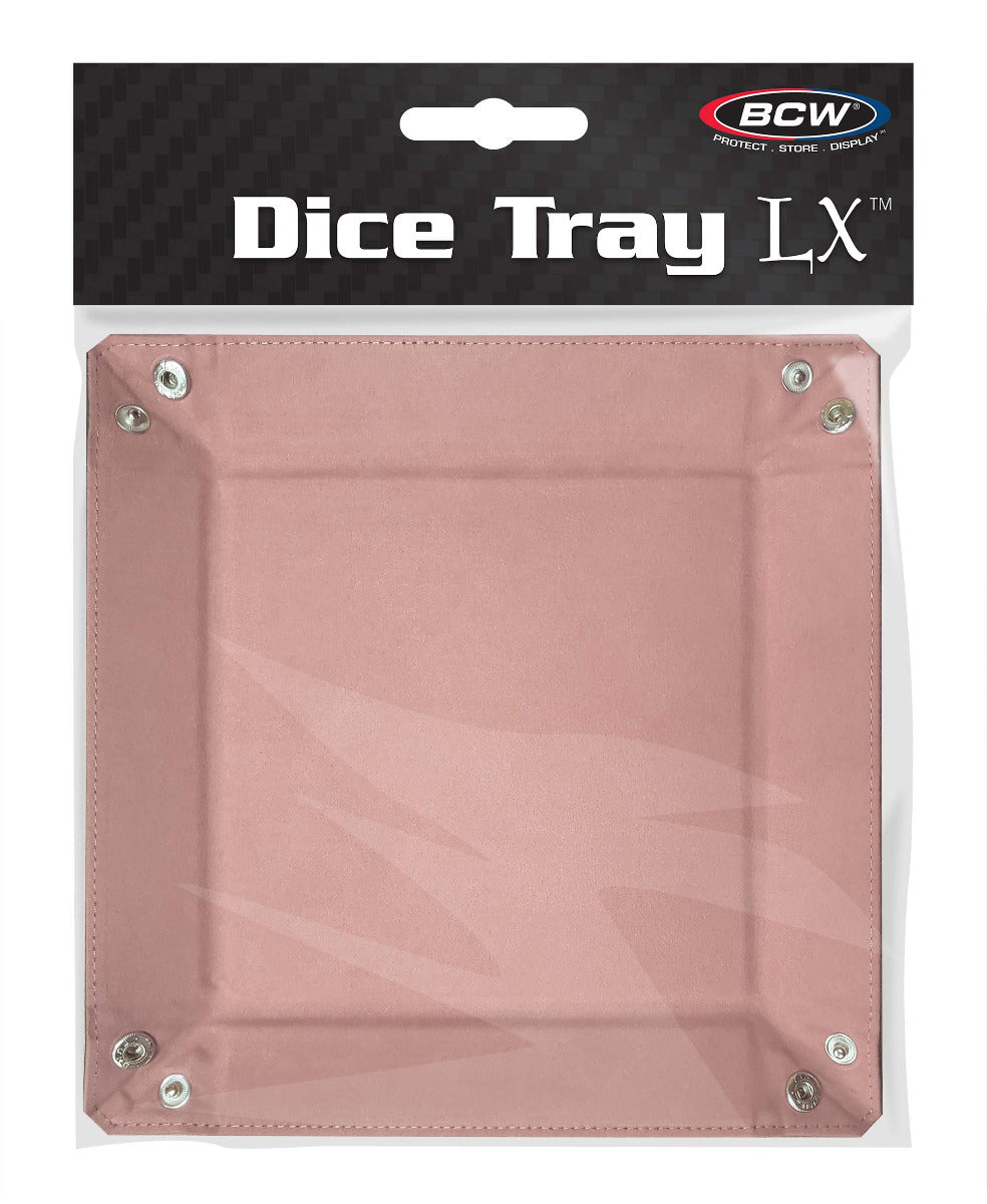 BCW Square Dice Tray - Pink EACH