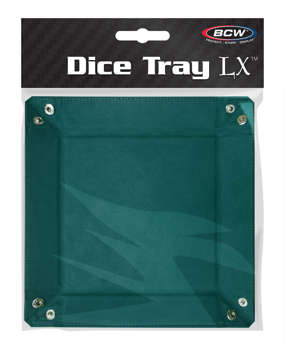 BCW Square Dice Tray - Teal EACH