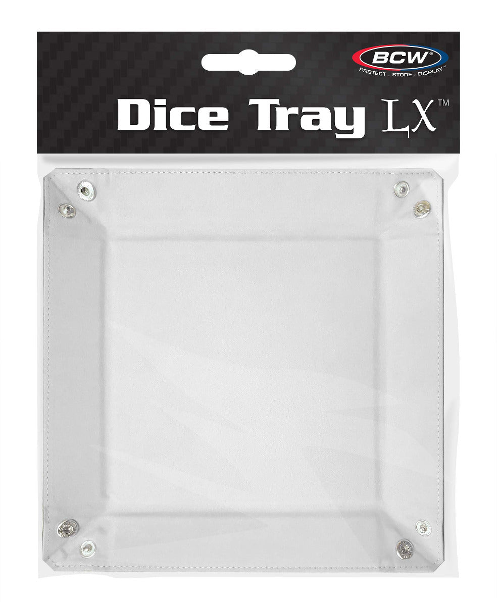 BCW Square Dice Tray - White EACH