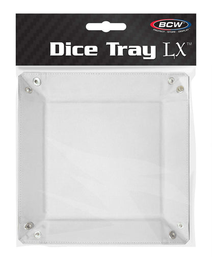 BCW Square Dice Tray - White EACH