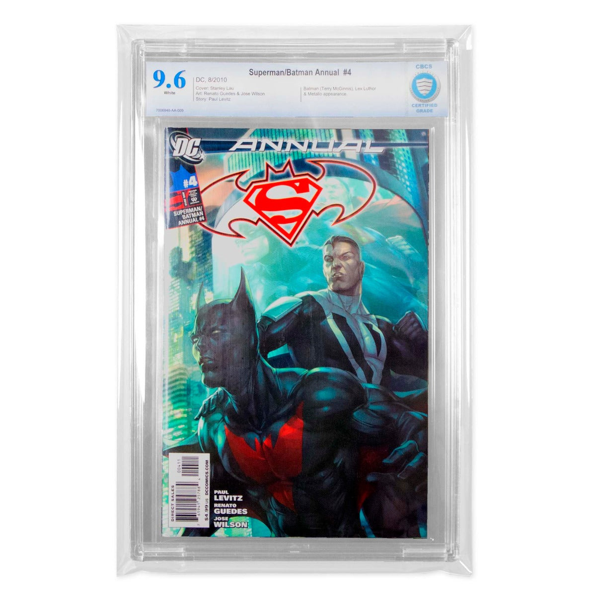 BCW Graded Comic Mylar Sleeve - 4 MIL PACK