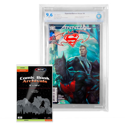 BCW Graded Comic Mylar Sleeve - 4 MIL PACK