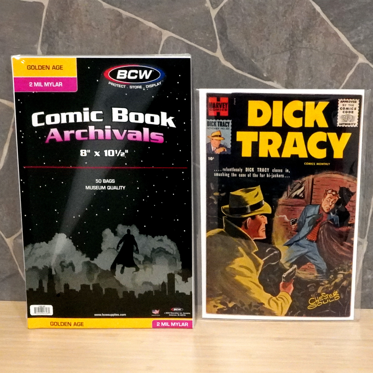 BCW Golden Comic Mylar Archivals - 2 MIL PACK