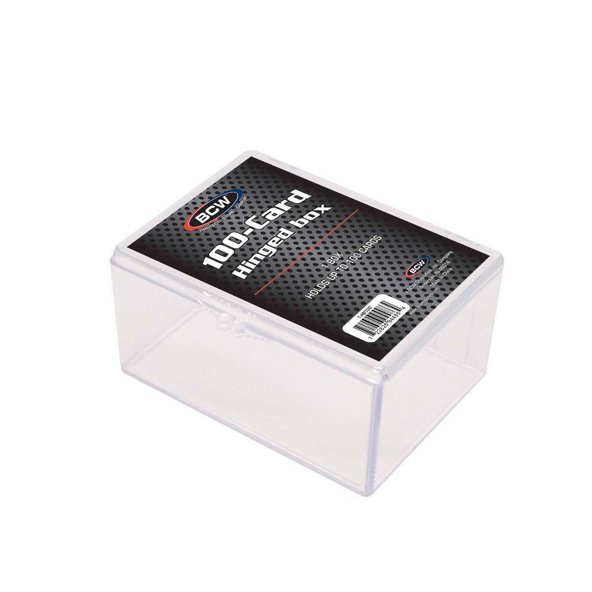 BCW Hinged Trading Card Box - 100 Count EACH