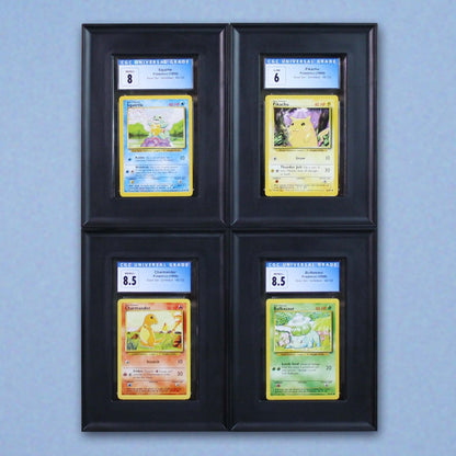 BCW Interlocking Graded Card Frames - Black PACK