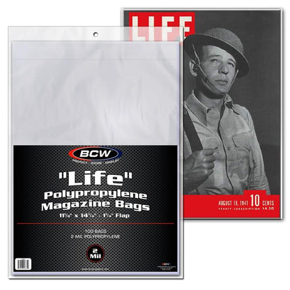 BCW Life Magazine Bags PACK