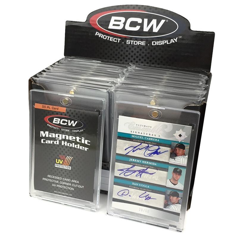 BCW Magnetic Card Holder - 55 PT. EACH