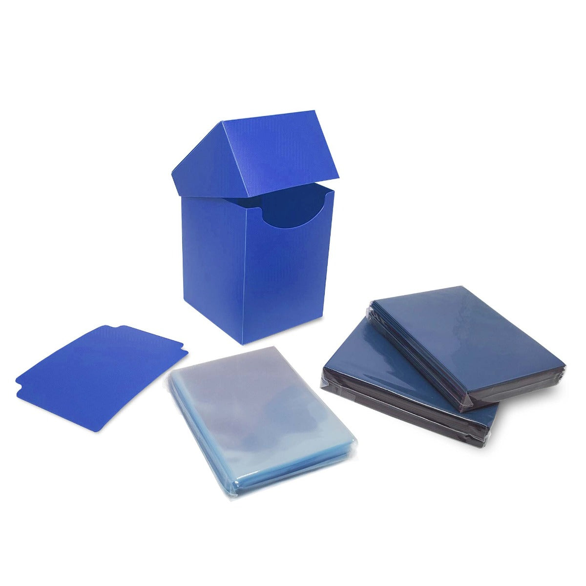 BCW Combo Pack - Inner Sleeves and Elite2 Deck Guards-Blue EACH