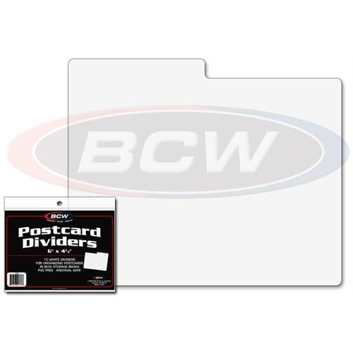 BCW Postcard Dividers PACK