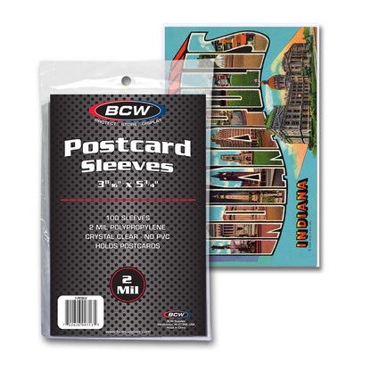 BCW Postcard Sleeves PACK