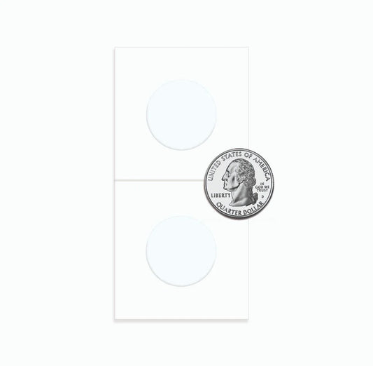 BCW Paper Coin Flips 2x2 - Quarter