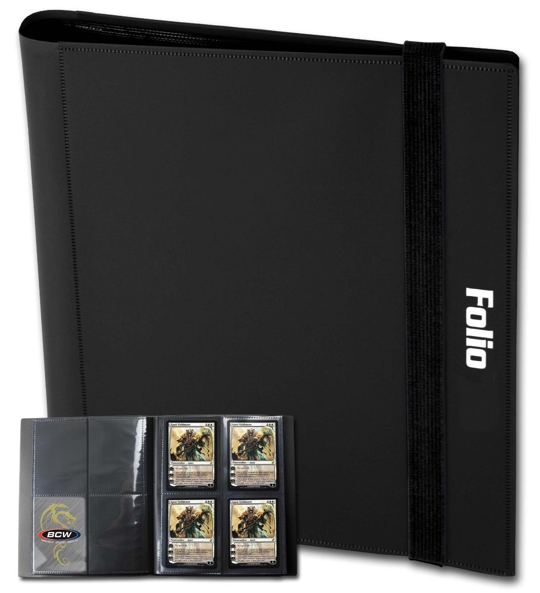 BCW Folio 4-Pocket Album - Black EACH