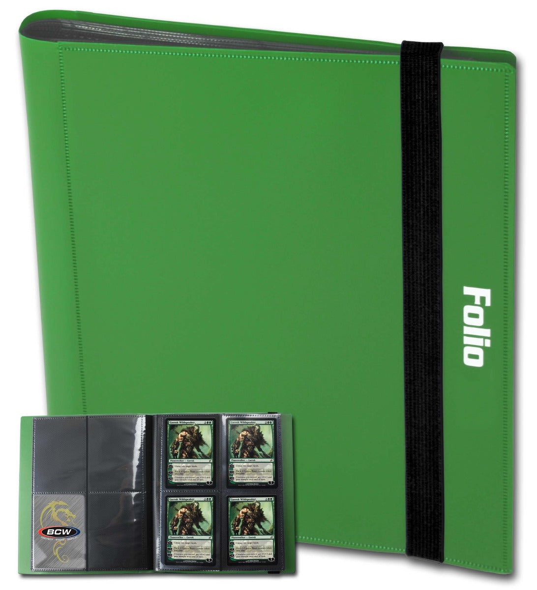 BCW Folio 4-Pocket Album - Green EACH