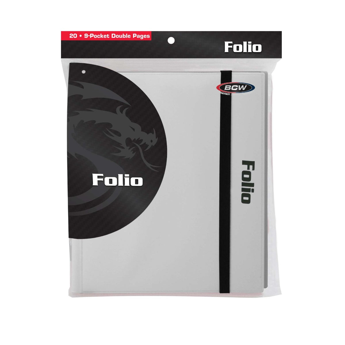 BCW Folio 9-Pocket Album - White EACH