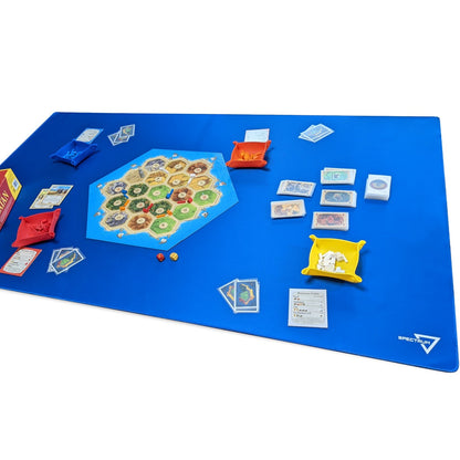 BCW XL Playmat with Stitched Edging - Blue EACH