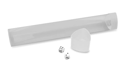 BCW Playmat Tube with Dice Cap - White EACH