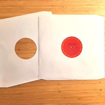 BCW 12 Inch Record Paper Inner Sleeve - Cut Corners - White PACK