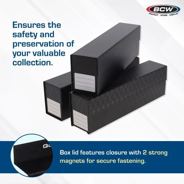 BCW 3 Pack QuickFold Card Boxes - Magnetics & Toploaders