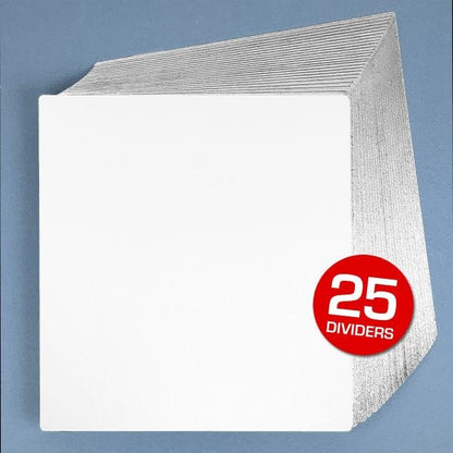 BCW 12-Inch Record Divider - Medium - White