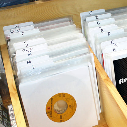 BCW 45 RPM Record Dividers - White PACK