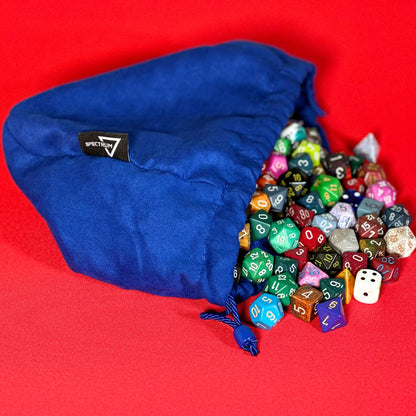 BCW Large Dice Bag - Blue EACH