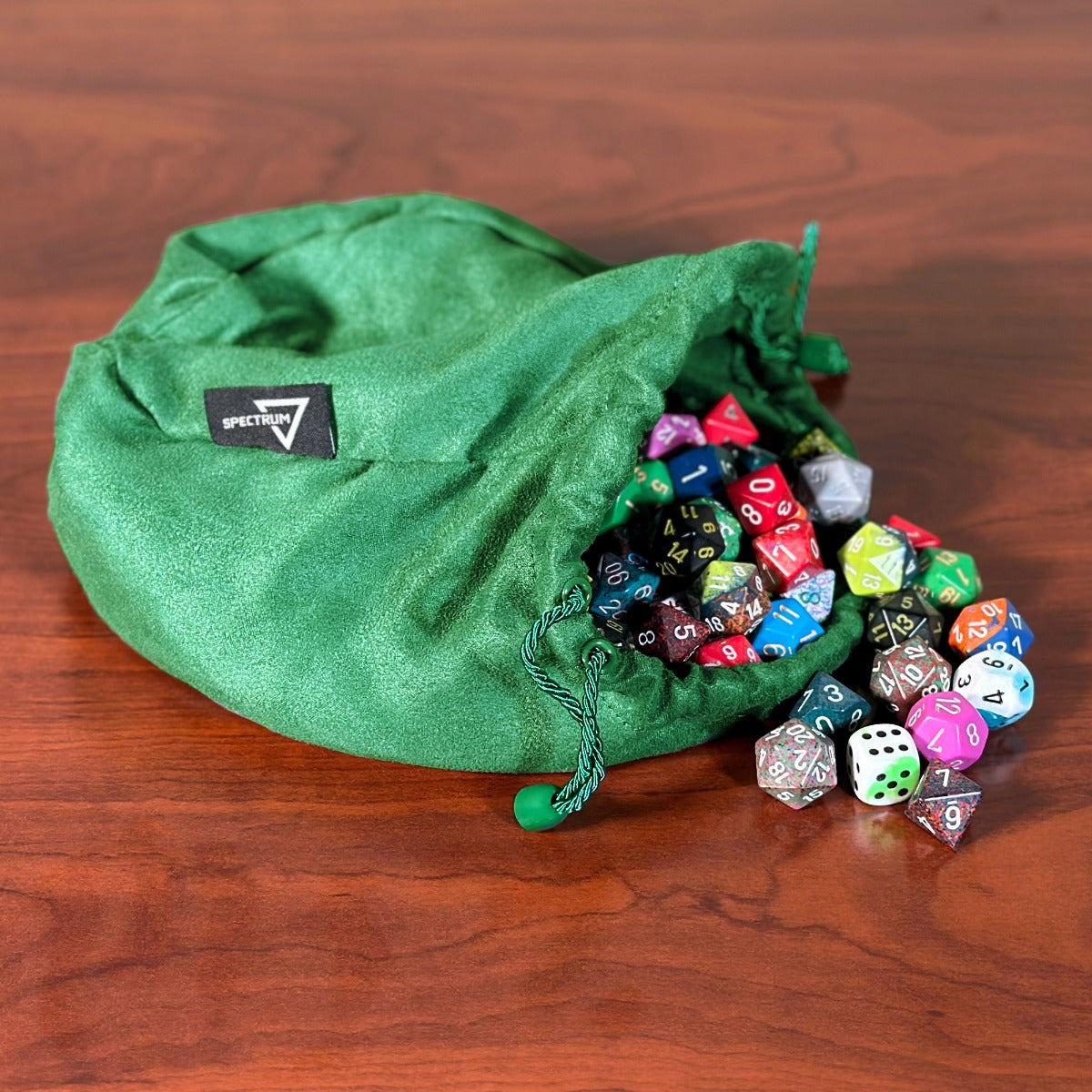 BCW Large Dice Bag - Green EACH