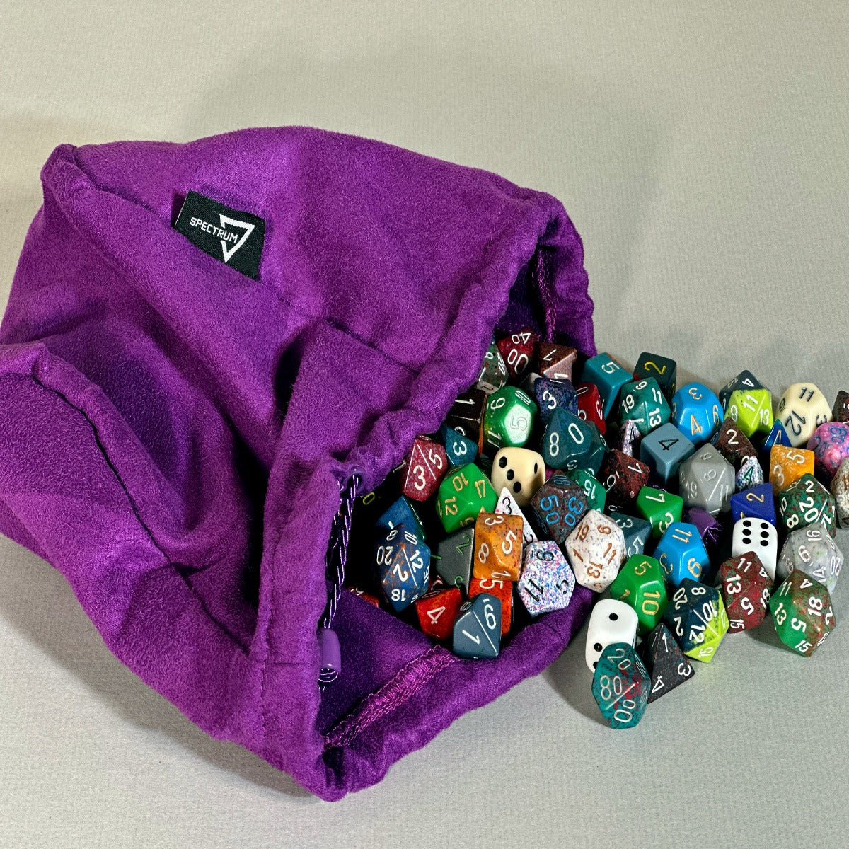 BCW Large Dice Bag - Purple EACH