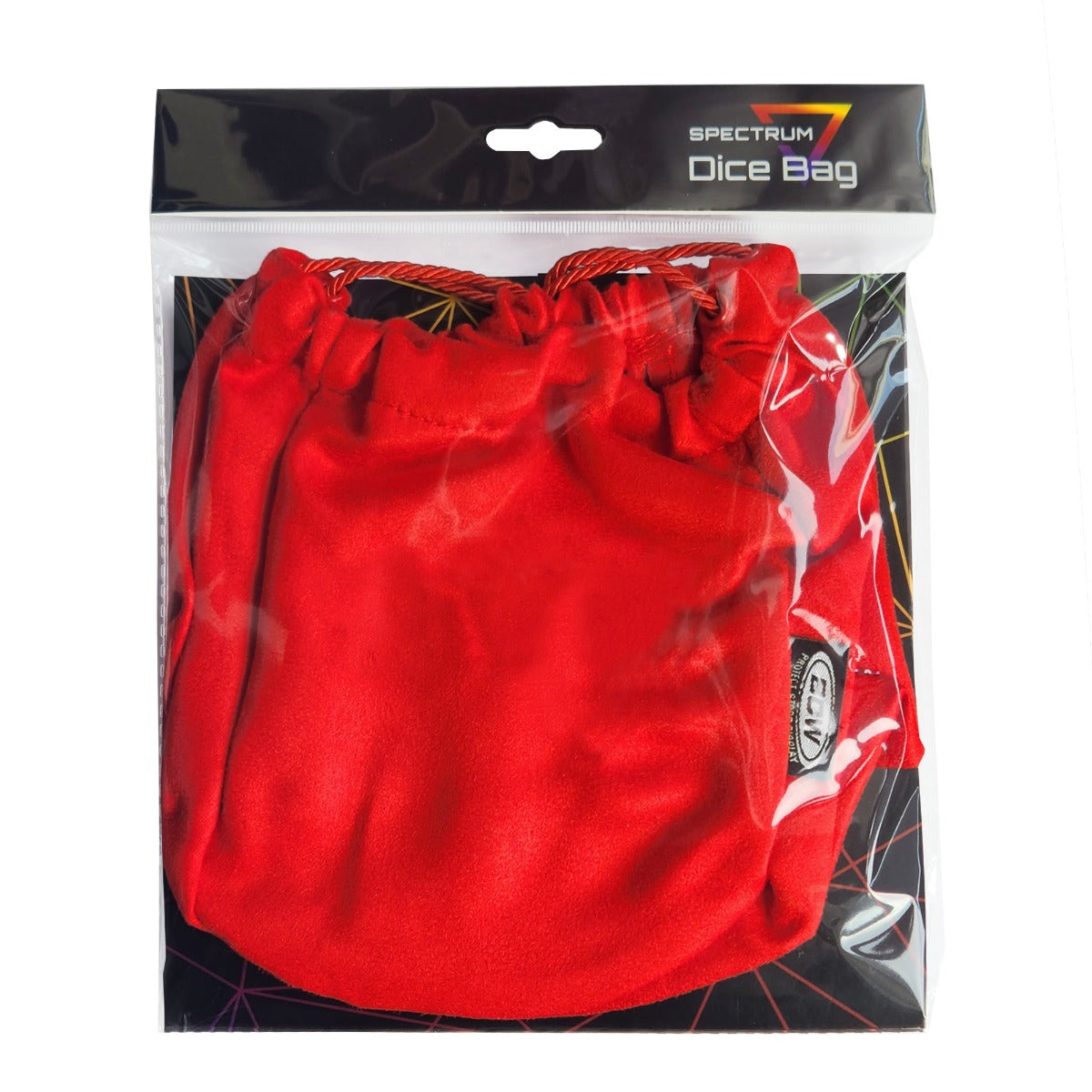 BCW Large Dice Bag - Red EACH